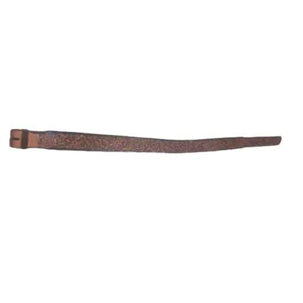 Justin leather embossed belt Size 32